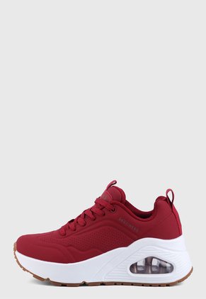 Tenis Lifestyle Rojo-Blanco Skechers Steet Uno