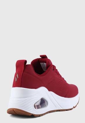Tenis Lifestyle Rojo-Blanco Skechers Steet Uno