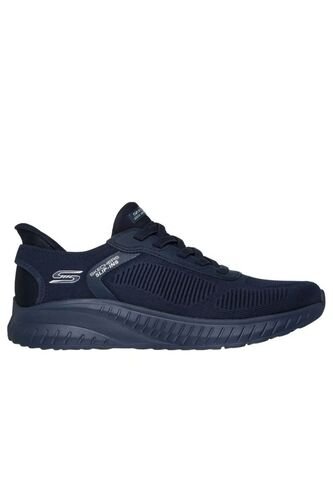 Tenis Skechers Hombre Bobs Squad Chaos Slip Ins Azul Oscuro Skechers
