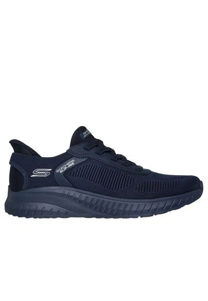 Tenis Skechers Hombre Bobs Squad Chaos Slip Ins Azul Oscuro
