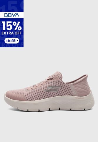 Tenis SKECHERS Go Walk Flex  Rosa Skechers
