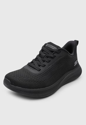 Tenis Lifestyle SKECHERS Bobs Moda Flex Negro