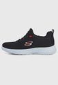 Tenis Training Negro-Gris-Rojo Skechers Dynamight de Skechers