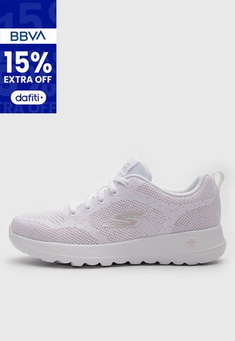 Tenis SKECHERS GO WALK Joy - Violet Blanco Skechers
