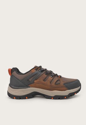 Tenis Outdoor Café-Marrón-Beige Skechers Arch Fit Dawson - Argosa