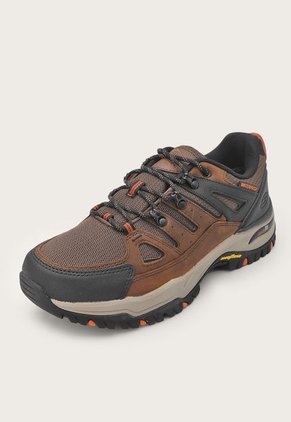 Tenis Outdoor Café-Marrón-Beige Skechers Arch Fit Dawson - Argosa