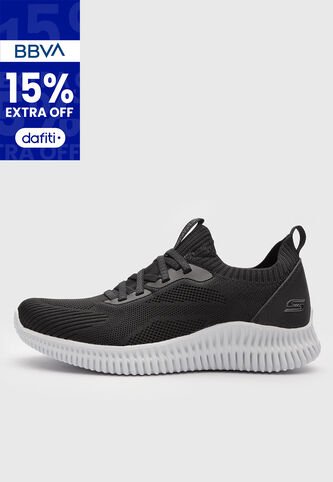 Tenis SKECHERS BOBS Geo Lite - Divine Look Negro Skechers