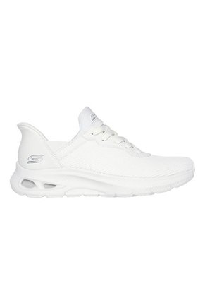 Tenis Mujer Skechers Slip Ins Bobs Sport - Blanco