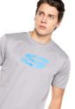 Camiseta Gris Skechers de Skechers