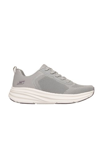 Tenis Skechers  Mujer Knit Mesh Lace Up  - Gris Skechers