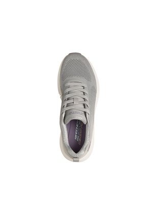 Tenis Skechers  Mujer Knit Mesh Lace Up  - Gris