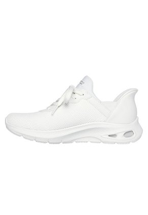 Tenis Mujer Skechers Slip Ins Bobs Sport - Blanco