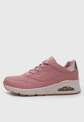 Tenis Lifestyle SKECHERS Uno - Shimmer Away Rosa