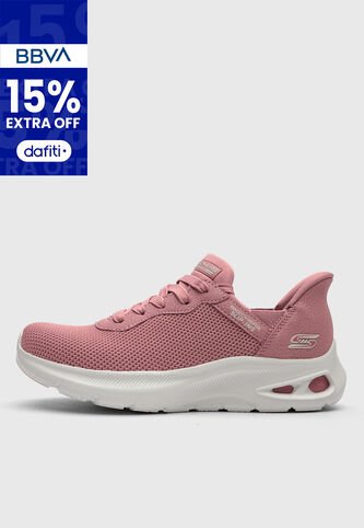 Tenis SKECHERS Bobs Sport Unity - Pinch  Of Luck Rosa Skechers