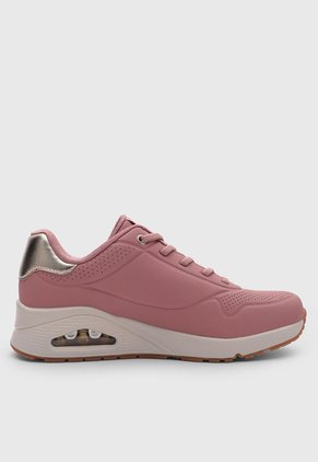 Tenis Lifestyle SKECHERS Uno - Shimmer Away Rosa