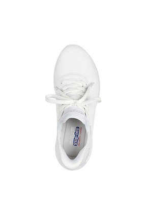 Tenis Mujer Skechers Slip Ins Bobs Sport - Blanco