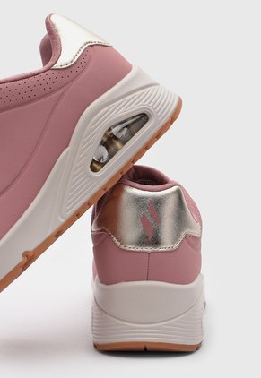 Tenis Lifestyle SKECHERS Uno - Shimmer Away Rosa