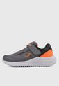 Tenis Lifestyle Gris-Naranja-Blanco SKECHERS Boys Bounder - Trekzic ...