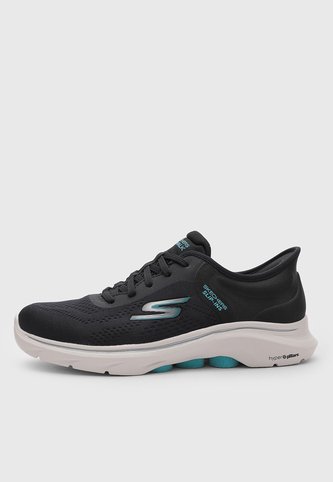 Tenis Walking SKECHERS Go Walk 7 - Valin Negro Skechers