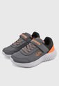 Tenis Lifestyle Gris-Naranja-Blanco SKECHERS Boys Bounder - Trekzic ...