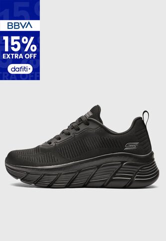 Tenis SKECHERS BOBS Sport B Flex Hi - Flying HI Negro Skechers