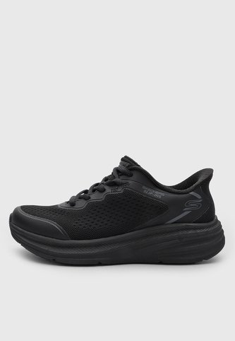 Tenis Lifestyle Skechers Fly Knit Bungee Negro Skechers