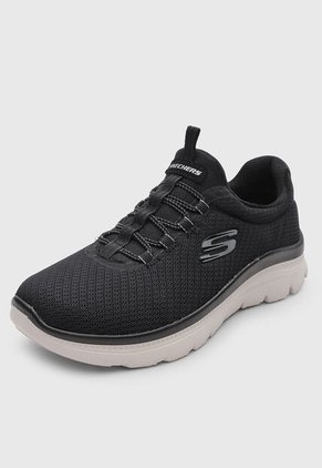 Tenis Lifestyle SKECHERS Summits Plus Negro
