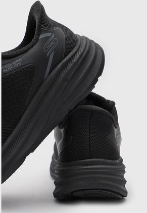 Tenis Lifestyle Skechers Fly Knit Bungee Negro