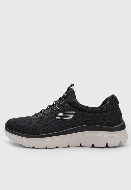 Tenis Lifestyle Skechers Summits Plus Summer Negro