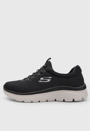 Tenis Lifestyle Skechers Summits Plus Summer Negro