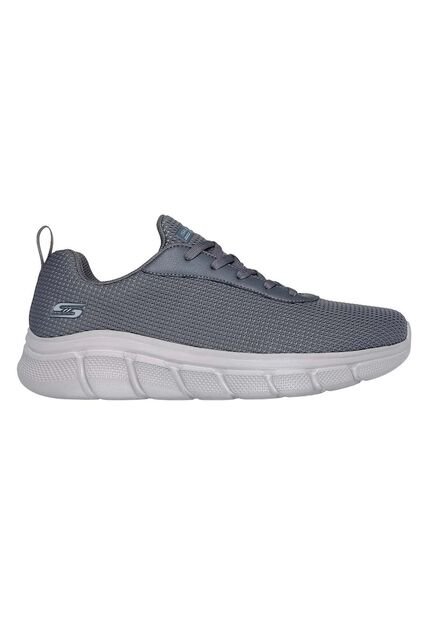 Tenis Skechers Hombre Bobs B Flex Memory Foam Gris