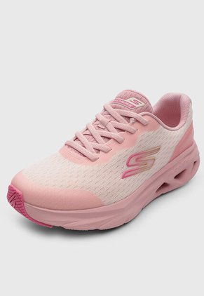 Tenis Running SKECHERS Glide Step Vortex Rosa