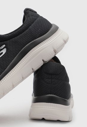 Tenis Lifestyle Skechers Summits Plus Summer Negro