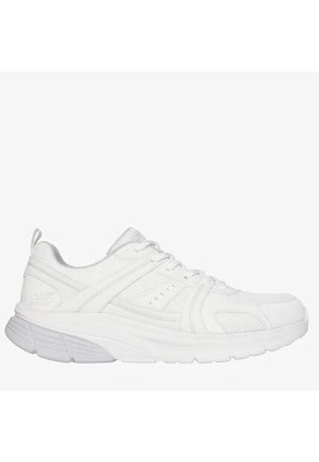 Tenis Skechers Hombre Bobs Vamos Memory Foam Blanco