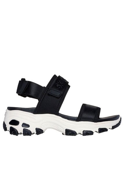 SANDALIA SKECHERS MUJER 119853BLK D'LITES Talla 9