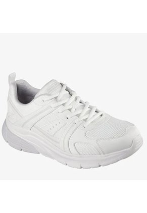 Tenis Skechers Hombre Bobs Vamos Memory Foam Blanco