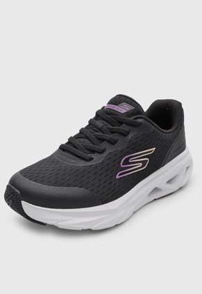 Tenis Running SKECHERS Glide Step Vortex Negro