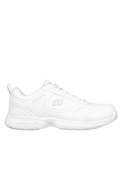Tenis Skechers Mujer Dighton Relaxed Fit Blanco