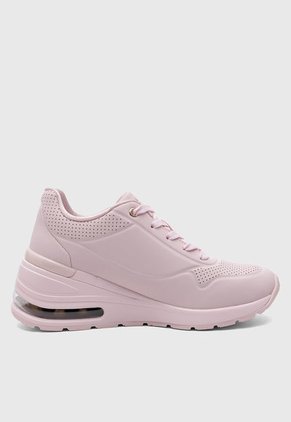 Tenis Skechers Million Air - Elevated Air Rosa