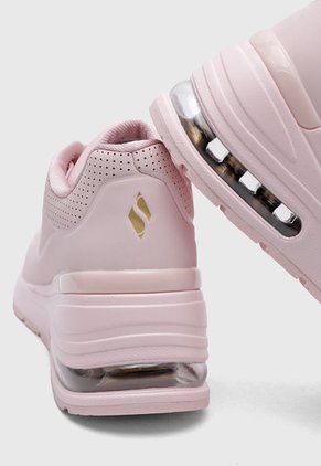 Tenis Skechers Million Air - Elevated Air Rosa