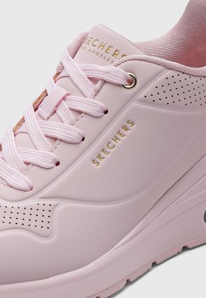 Tenis Skechers Million Air - Elevated Air Rosa