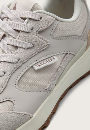 Tenis Lifestyle Beige-Marfil-Cobre Skechers Sunny Street - Sunshine Steps
