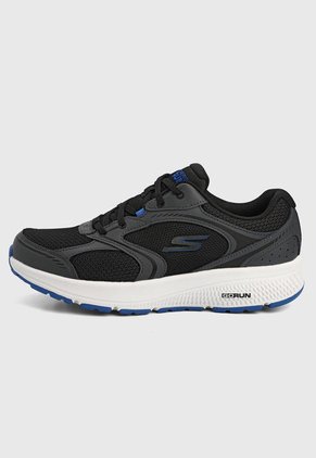 Tenis Running Gris-Negro-Blanco Skechers Consistent