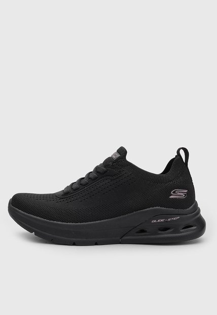 Tenis Lifestyle Skechers Bobs Arc Waves 2.0 Negro