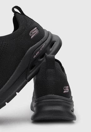 Tenis Lifestyle Skechers Bobs Arc Waves 2.0 Negro