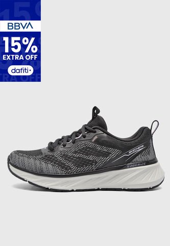 Tenis SKECHERS Relaxed Fit: Edgeride Negro Skechers