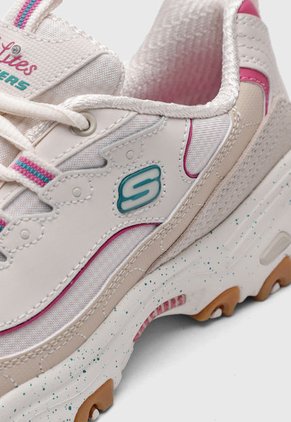 Tenis Outdoor Rosa-Beige-Fucsia Skechers D'lites - Bold Views