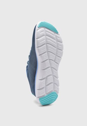 Tenis Running Azul-Blanco SKECHERS Flex Appeal 5.0