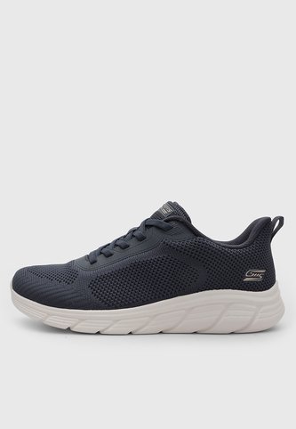 Tenis Lifestyle Skechers Bobs B Flexlo Azul Skechers