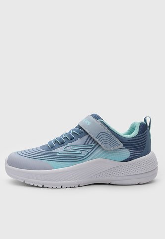 Tenis Lifestyle SKECHERS Microspec Advance Azul Skechers